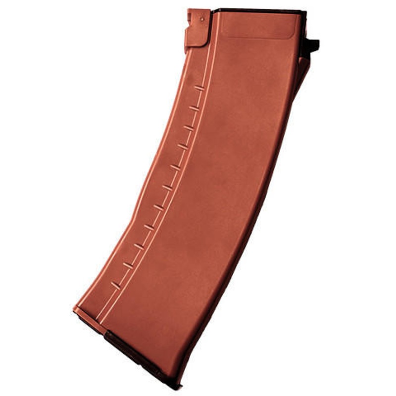 E&L AK74N 120rds Mid-cap Magazine, Orange