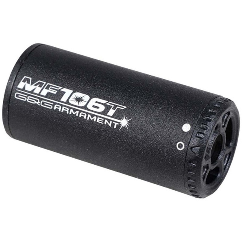 G&G MF106T Muzzle Flash Tracer Unit 14mm CCW, Black