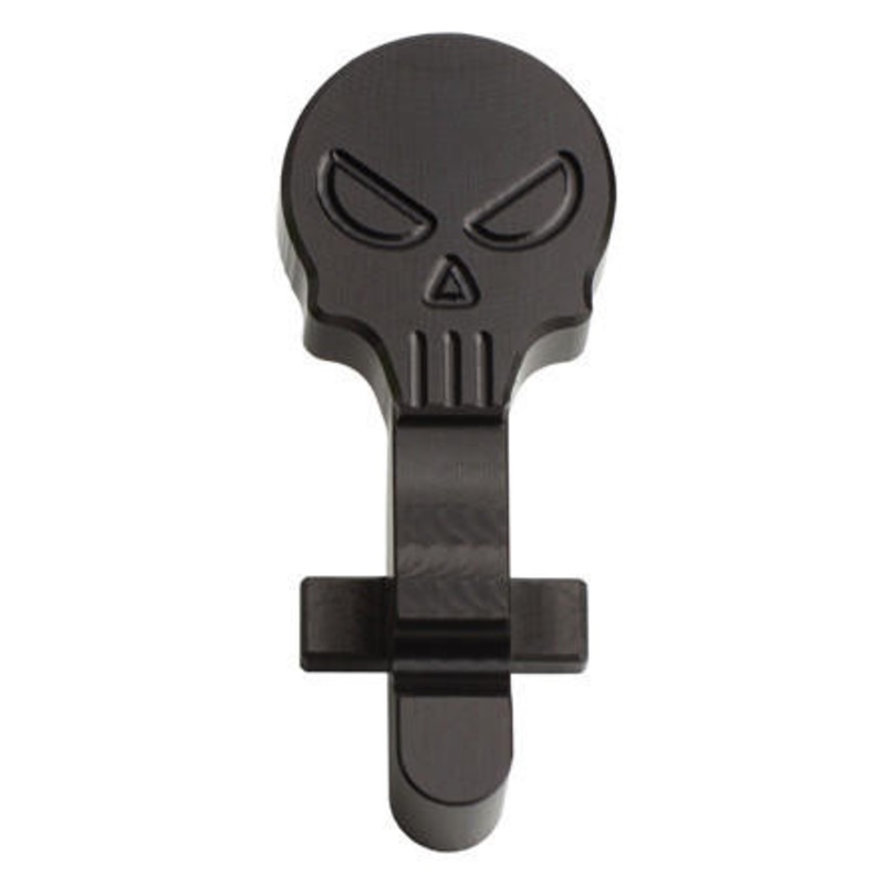 Gate Custom CNC Aluminum 1A1 Bolt Catch for M4/M16 Airsoft AEGs, Matte Black