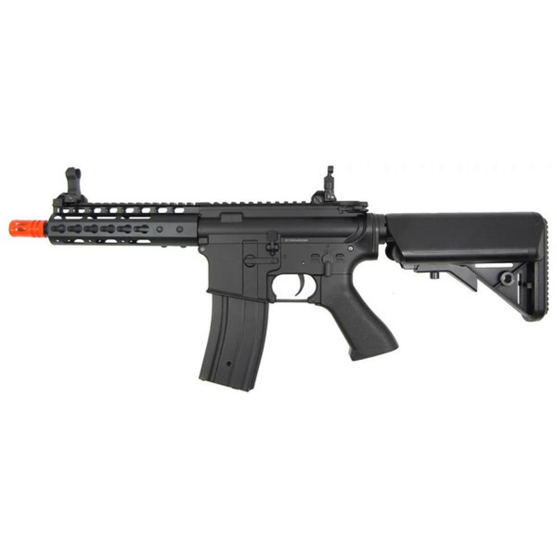 GE 6635 M733 Metal RIS Airsoft AEG Rifle, Black