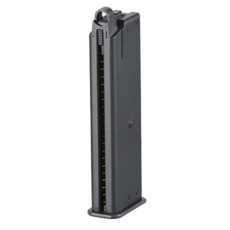 HFC 26 Round HG-196M Green Gas Magazine, Black