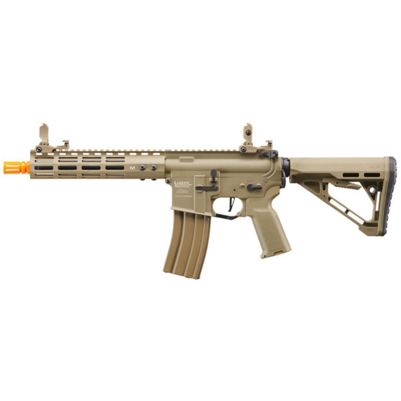 Lancer Tactical Archon 9 M-LOK Proline Series M4 Airsoft Rifle w/ Delta Stock, Tan