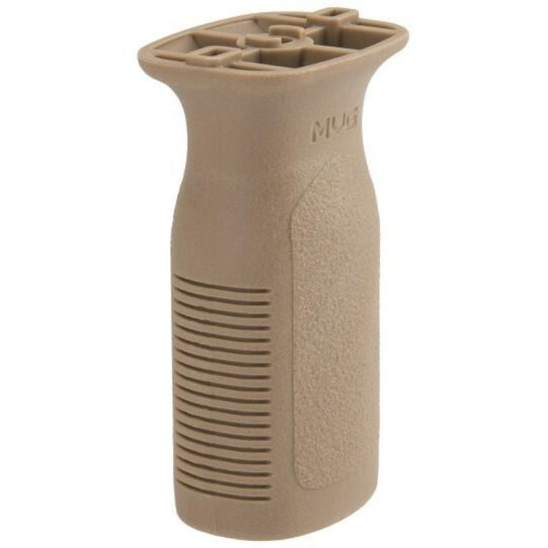 Lancer Tactical Long MOC Vertical Ergonomic Pistol Grip, Tan