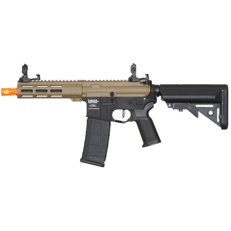 Lancer Tactical Viking 7 M-LOK Proline Series M4 Airsoft Rifle, Two-Tone