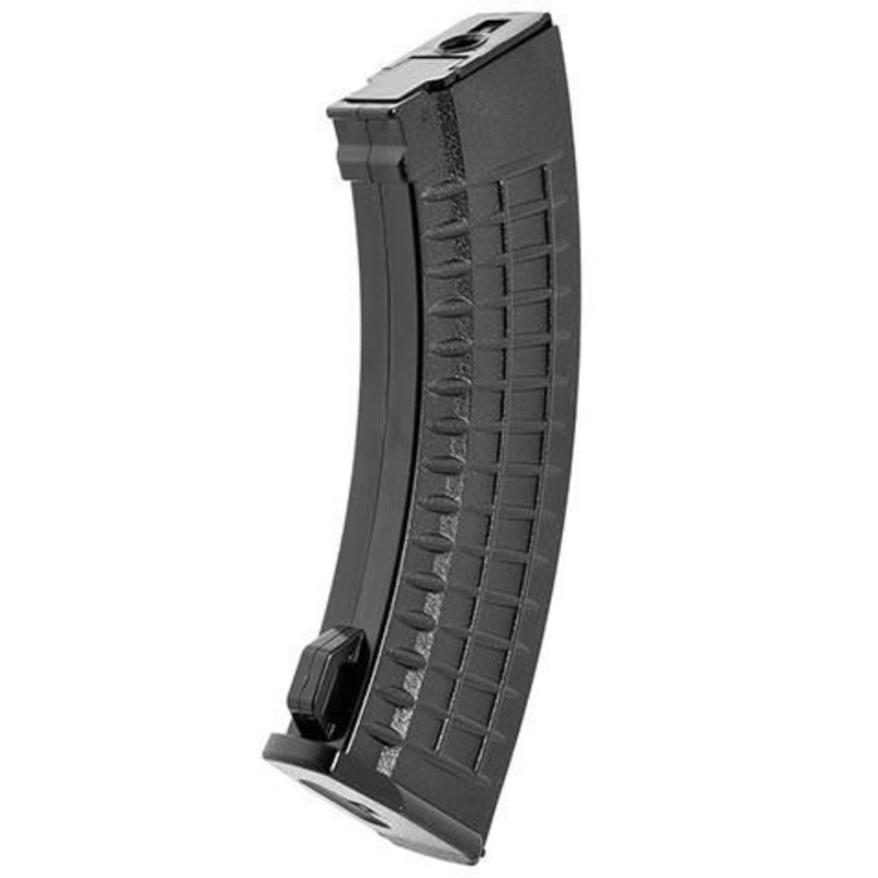 LCT Airsoft 600rd High Capacity SAM-7 Thermal AK AEG Magazine, Black