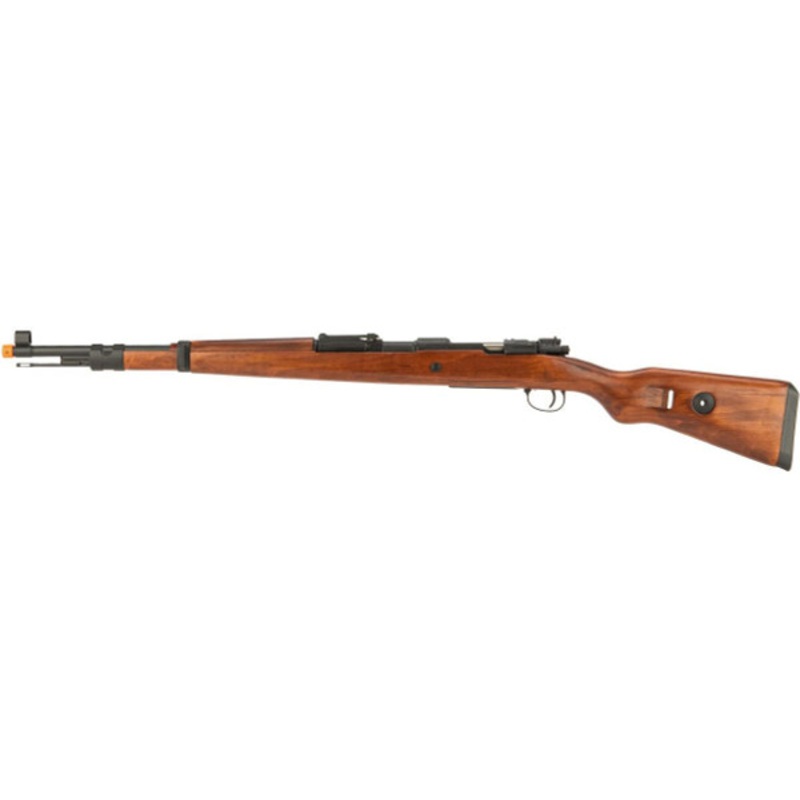 Matrix Mauser Kar 98K WWII German Infantry Bolt Action Service Airsoft Rifle, Real Wood