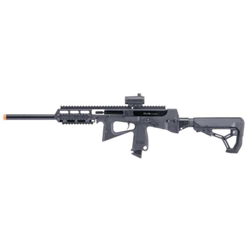 Modify OTS-126 Gas Blowback Airsoft SMG, Black