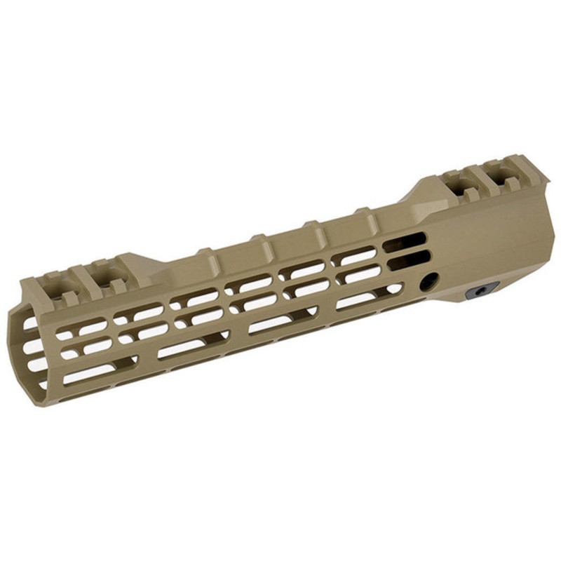 Ranger Armory 9 M-LOK Ultralight Rail System for M4 / M16 Airsoft AEG Rifles, Tan