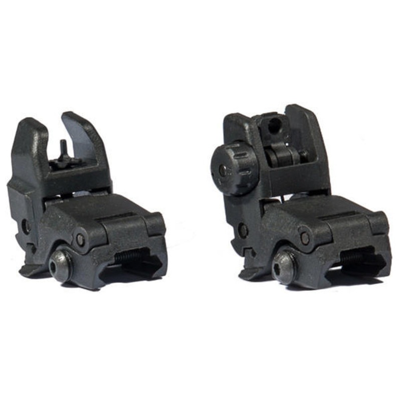 UK Arms AMA Gen 1 Back-Up Sight Set, Black