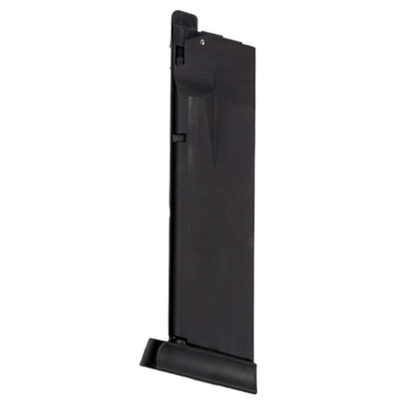 Vorsk 21rds Airsoft VP26 Series Green Gas Magazine, Black