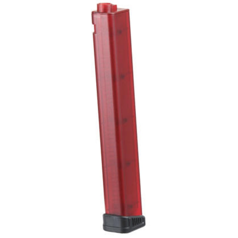 Zion Arms PW9 120 Round 9mm Style Mid-Capacity Magazine, Red