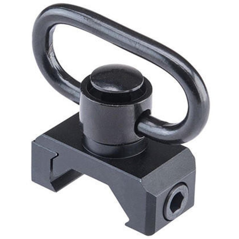 ACW Picatinny QD Sling Attachment Mount, Black