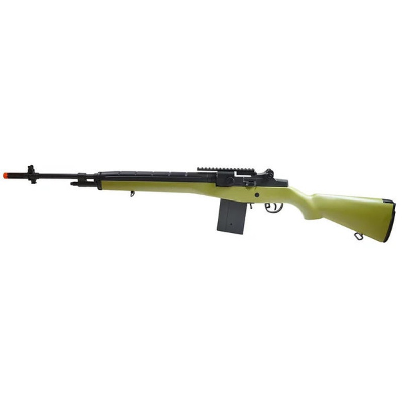AGM MP008 M14 AEG Airsoft Rifle w/ Battery & Charger, OD Green