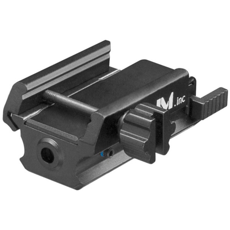 Aim Sports Pistol/Rifle Red Laser w/ Sliding On/Off Switch, Black