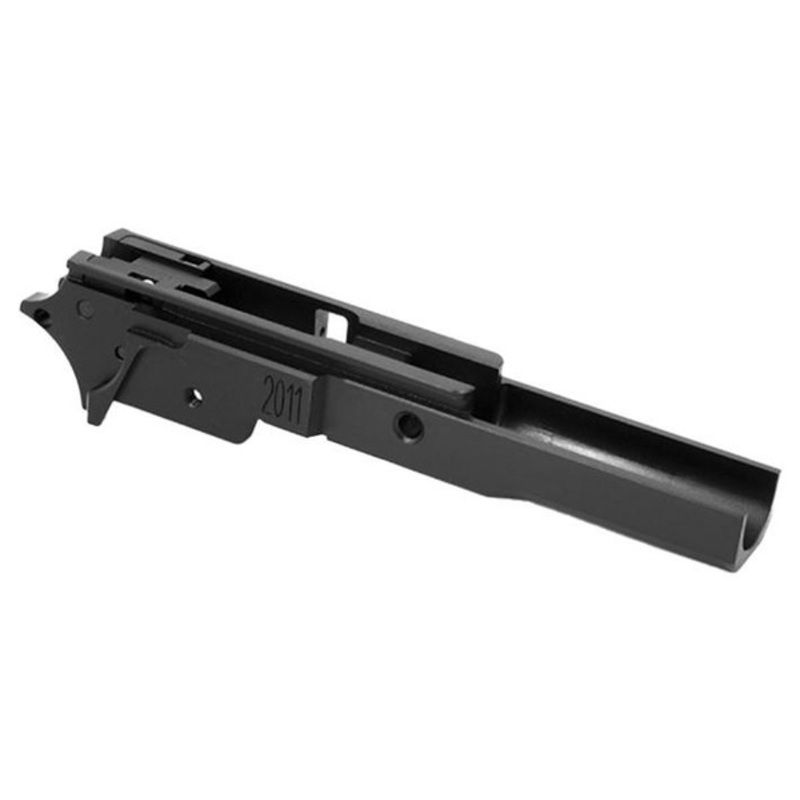 Airsoft Masterpiece 2011 S Style 3.9 Aluminum Advance Frame for Hi-Capa, Black
