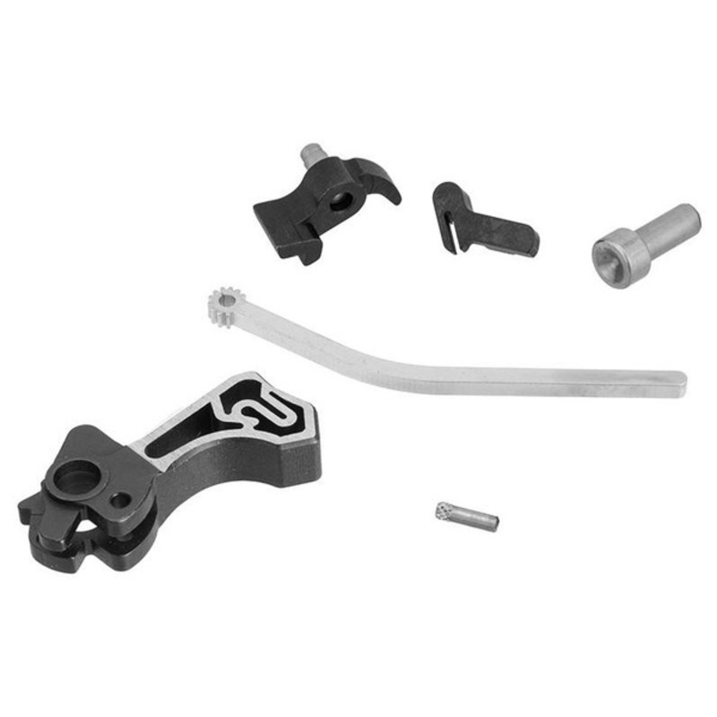 Airsoft Masterpiece CNC Steel Hammer & Sear Set for Marui Hi-Capa Gas Pistols, Two Tone
