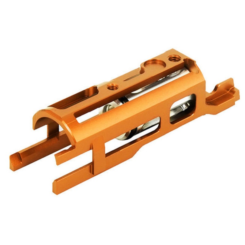 Airsoft Masterpiece Edge Version 2 Aluminum Blowback Housing for Hi-Capa, Orange