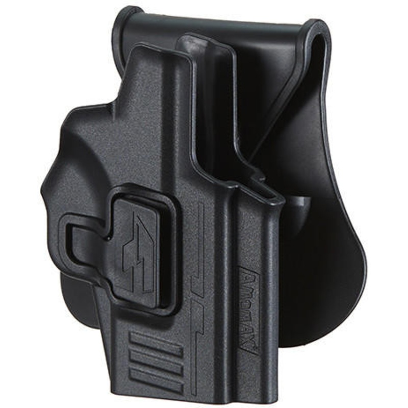 Amomax Tactical Paddle Holster for Springfield Armory XDM Airsoft Pistols, Black