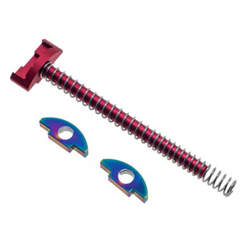 CowCow Aluminum Guide Rod Set for Action Army AAP-01 GBB Pistols, Red