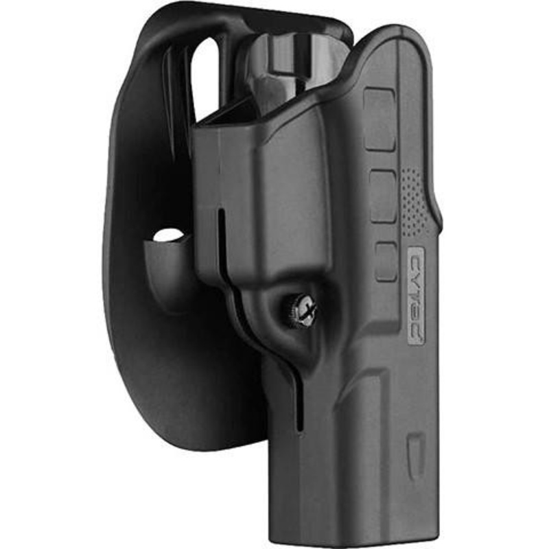 Cytac IWB F-Speeder Fast Draw Holster for Glock 17, 22, 31 Gen 1-4, Black