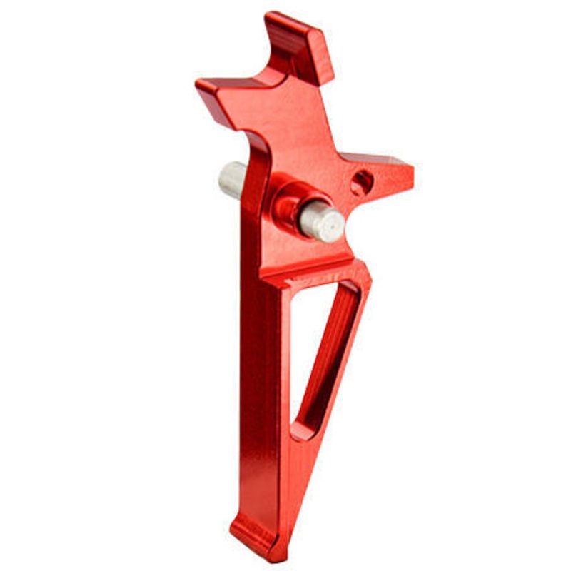 Lancer Tactical Flat Skeletonized AEG Trigger, Red