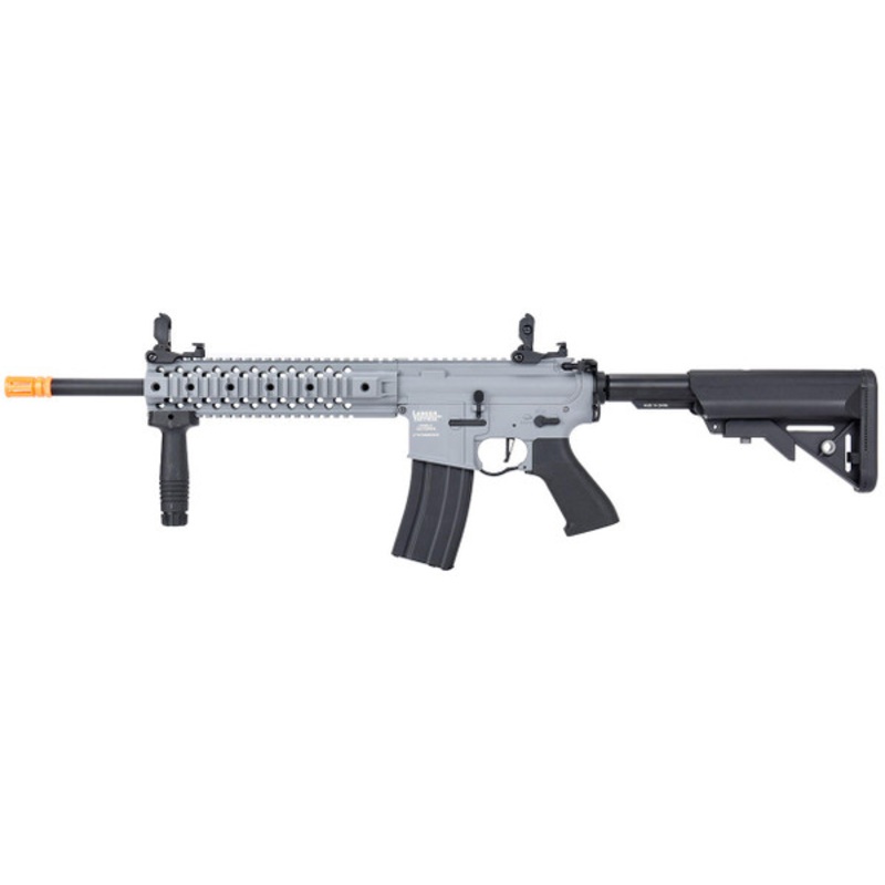 Lancer Tactical ProLine Series M4 EVO Airsoft AEG Rifle, High FPS, Gray