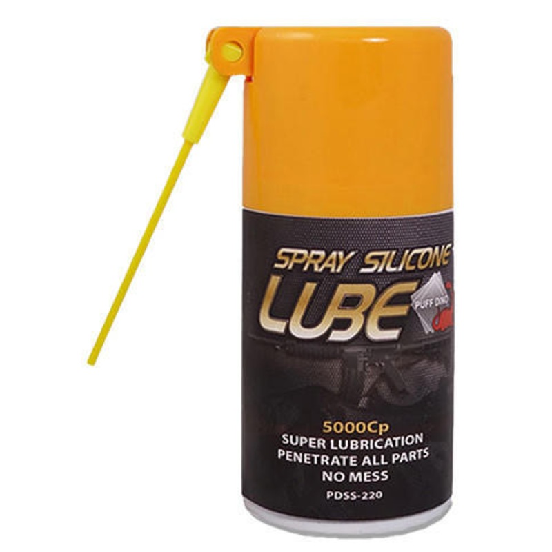 Puff Dino Canister Silicone Lubricant, 130ml