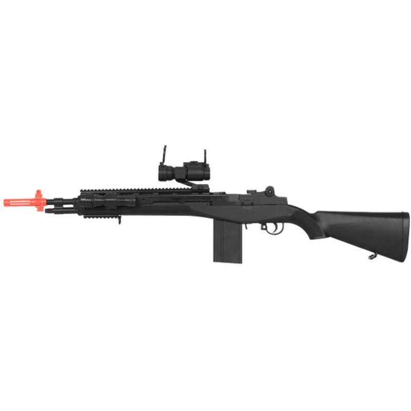 Ukarms Spring Powered M14 Airsoft Rifle, Black
