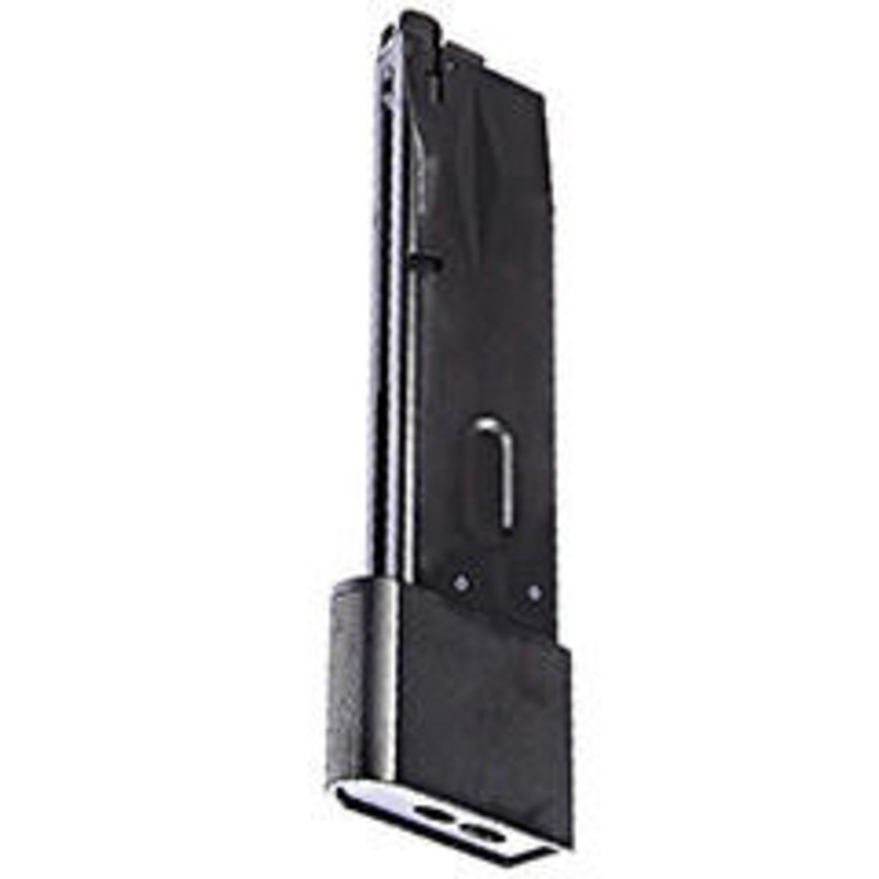 WE Tech Extended 30 Round Gas Magazine for WE M9 GBB Pistols