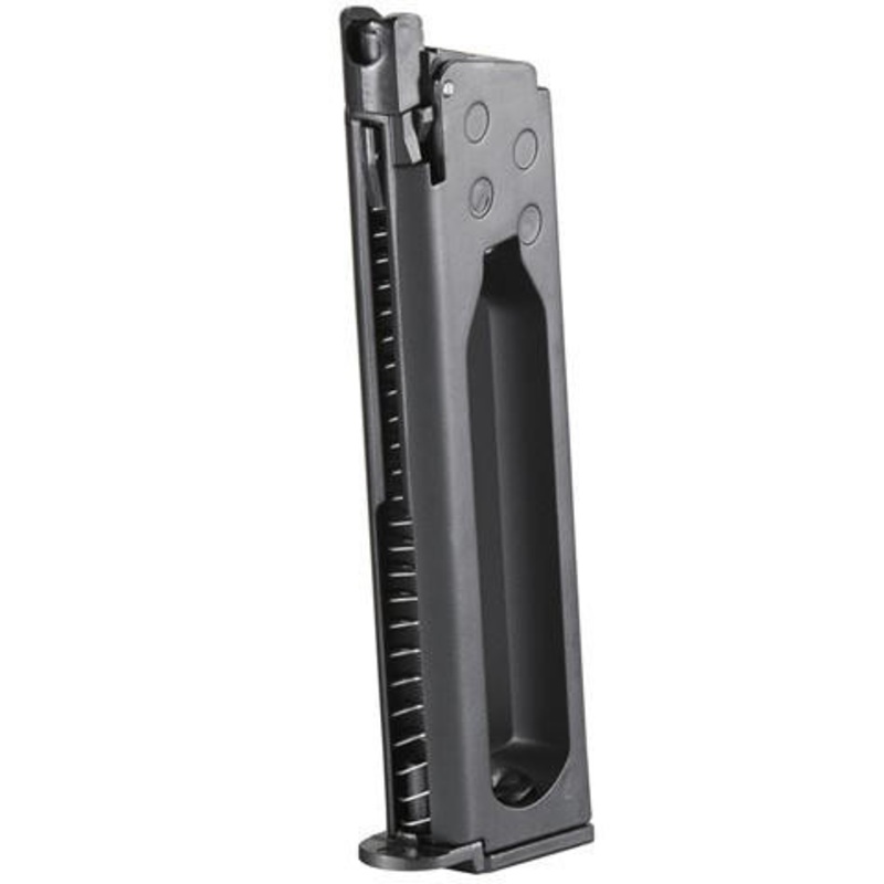 Well Fire 16 Round 1911 CO2 Magazine, Black
