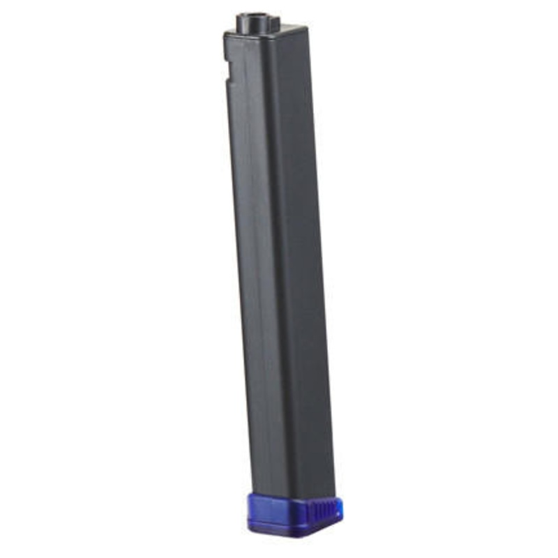 Zion Arms PW9 120 Round 9mm Style Mid-Capacity Magazine, Black/Blue