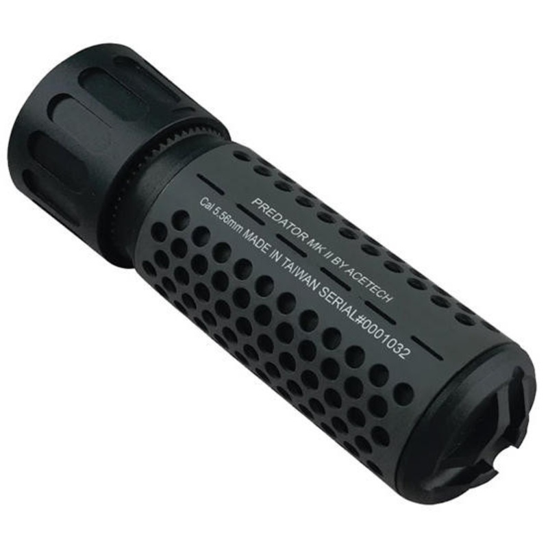 AceTech Predator MKII Tracer Suppressor Unit w/ Brighter C Inside, Black