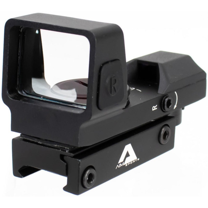 Aim Sports 1x33mm Full-Size Reflex Sight, Black