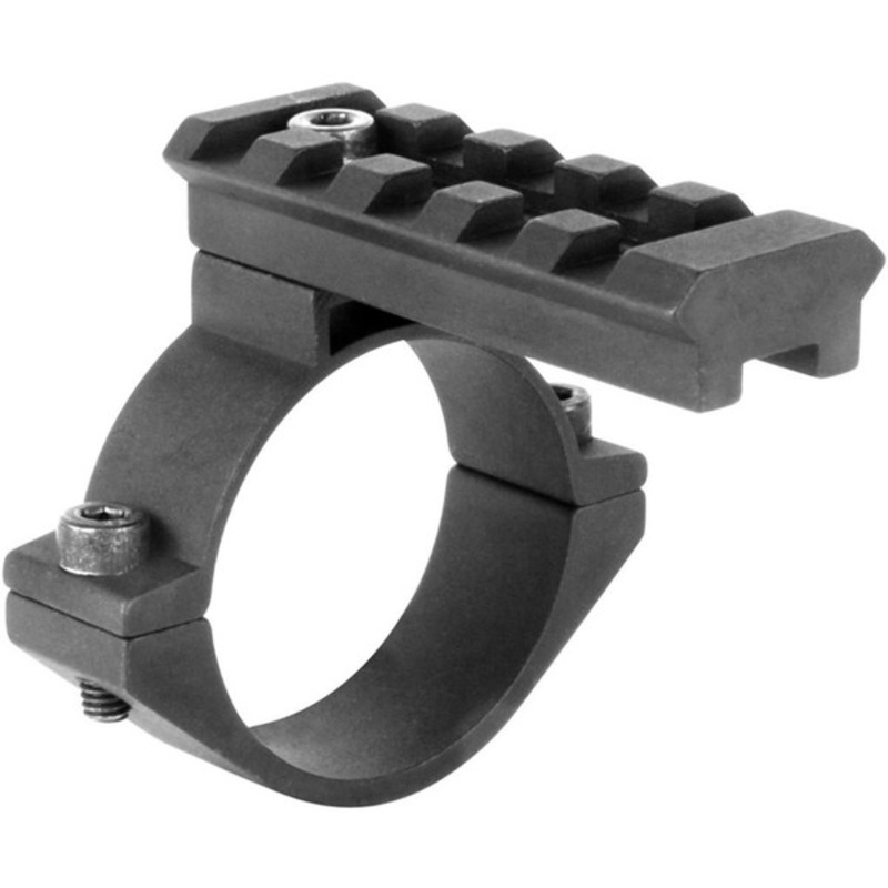 Aim Sports Picatinny Base 1 Scopes Adaptor/Adjustable, Black