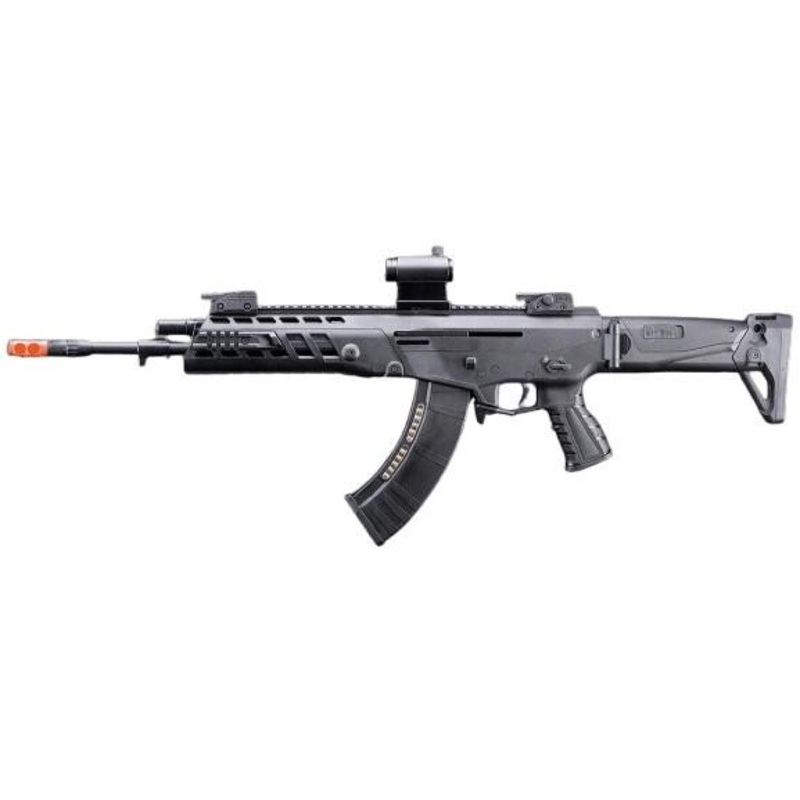 CYMA AK Alfa Polymer Airsoft AEG Rifle, Black
