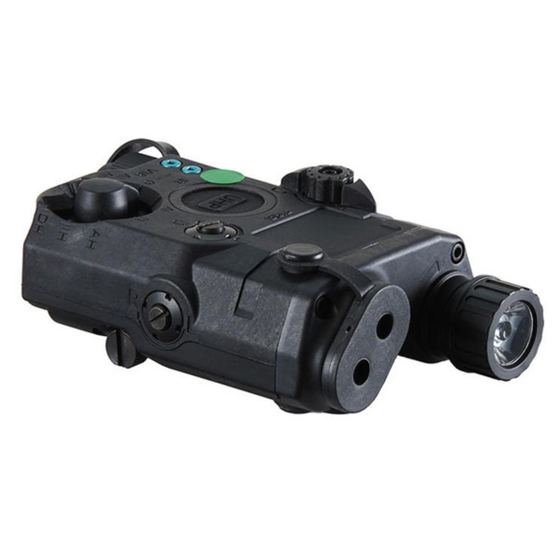 FMA Labs PEQ LA5-C Upgraded Version LED w/ Green Laser, Black