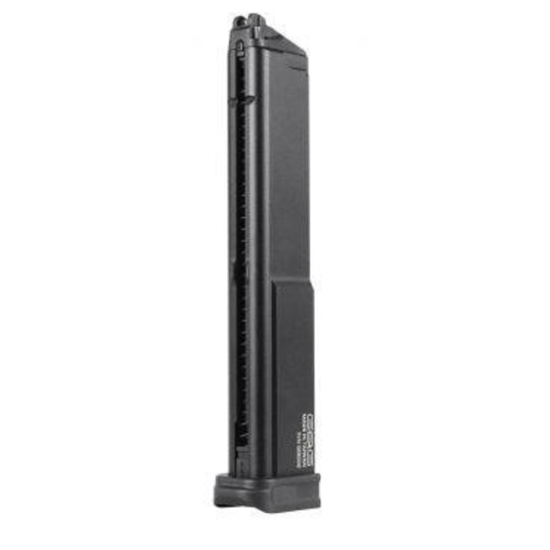 G&G GTP 9 Ver.2 Light Weight 50R Gas Magazine, Black