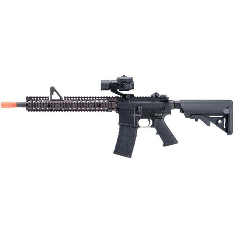 GHK Cybergun Colt Licensed M4A1 14.5 FSP SOPMOD Block 2 GBB Airsoft Rifle, Black