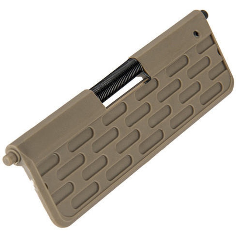 Lancer Tactical Capsule Aluminum M4 Custom Dust Cover, Tan