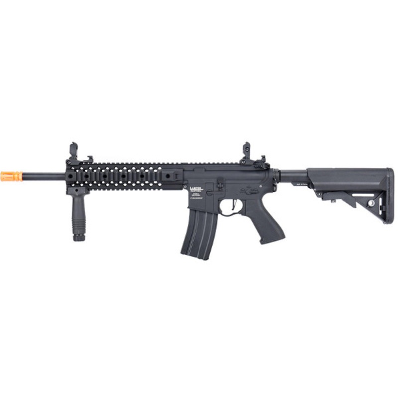 Lancer Tactical ProLine Series M4 EVO AEG Airsoft Rifle, High FPS, Black