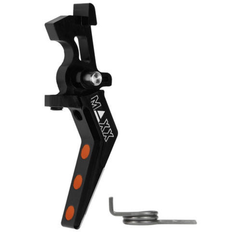 Maxx Model CNC Aluminum Advanced Speed Trigger Style A, Black