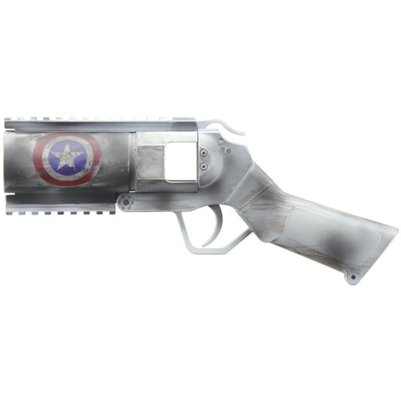 Sentinel Gears 40mm Airsoft Grenade Launcher Pistol, Captain’s Shield