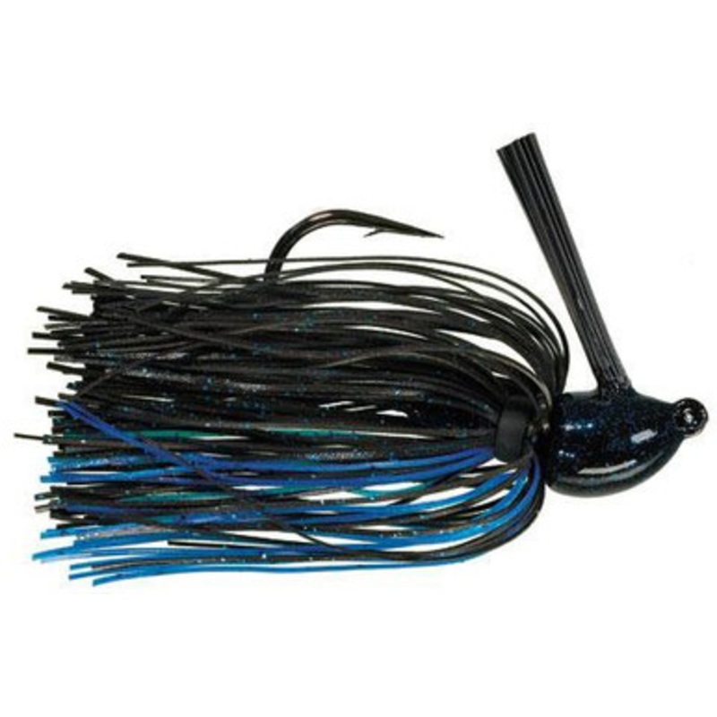 Strike King Hack Attack Heavy Cover Jig – Black Blue – 3/8oz