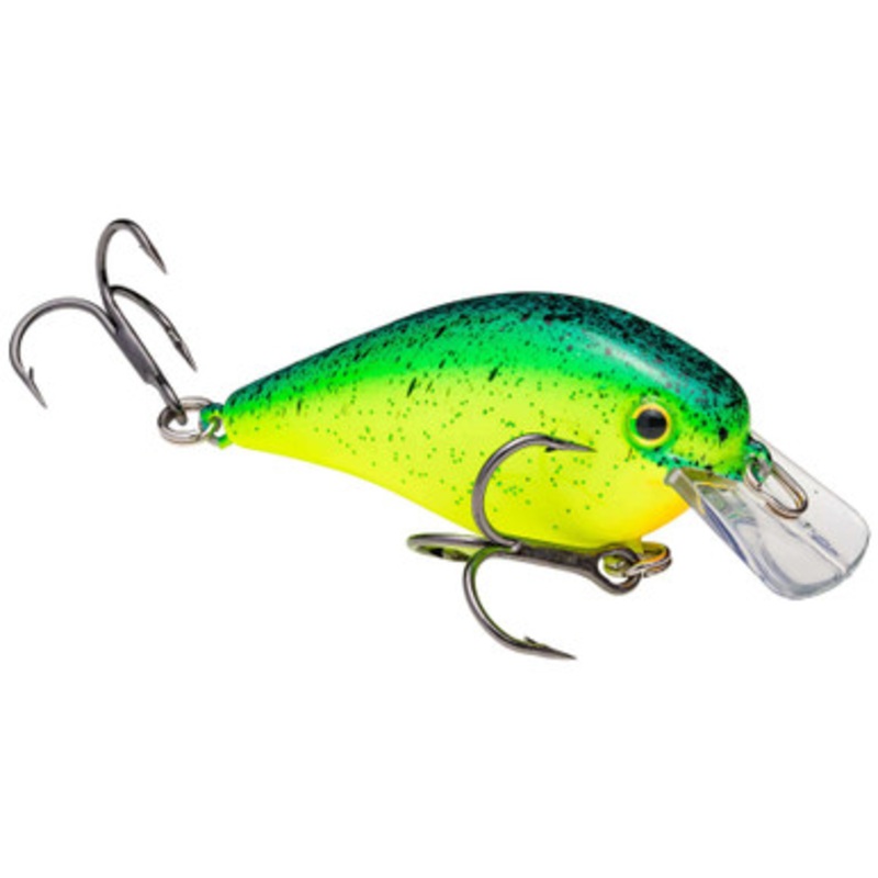 Strike King KVD 1.0 Squarebill Crankbait – Chart Blue Black Splatter