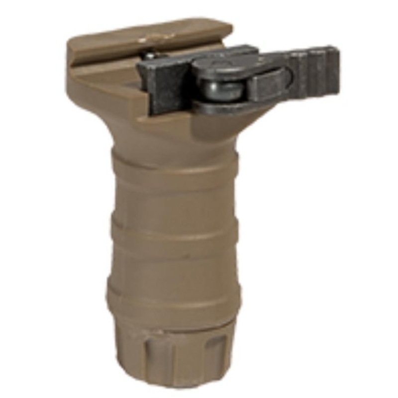 UK Arms TD Short Vertical Foregrip Quick-Detach, Dark Earth