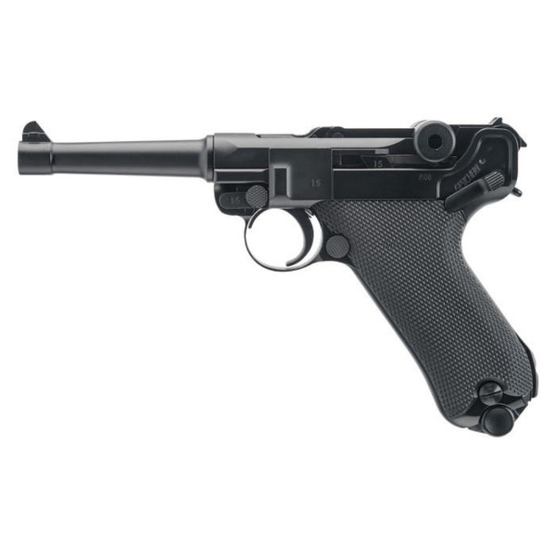 Umarex Legends P08 .177 CO2 Blowback BB Gun Air Pistol, Black