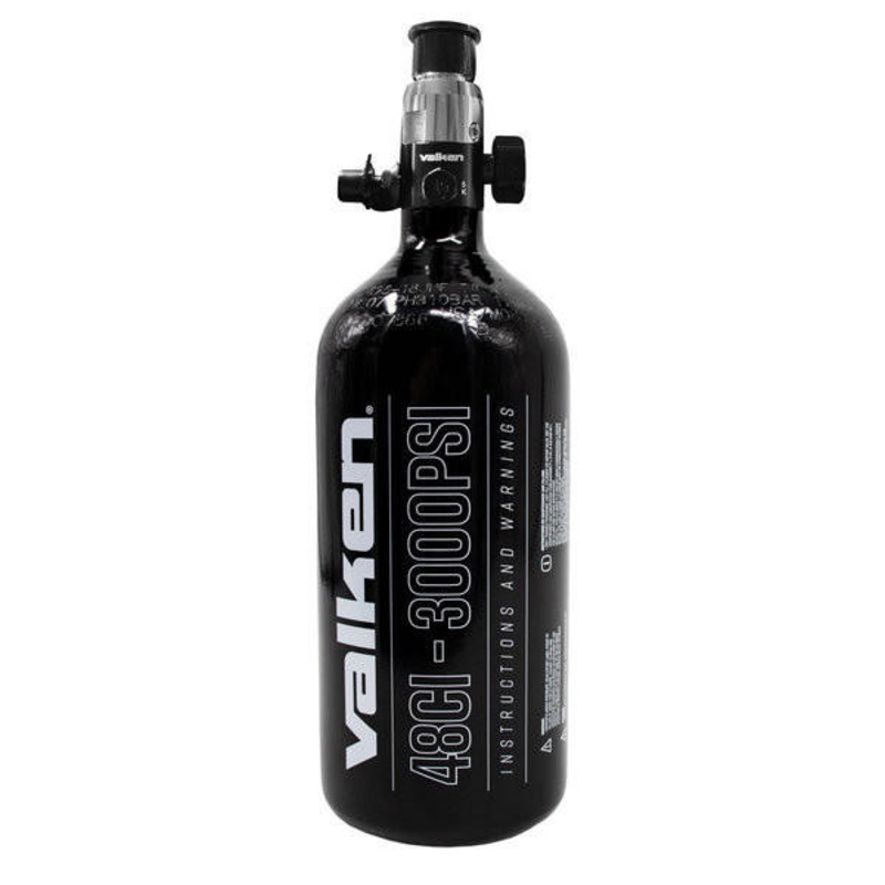 Valken V2.0 48/3K Air System DOT/TC/Pi Tank, Black