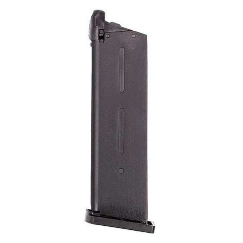 Vorsk 21rds Airsoft MEU/VX-9 Gas Magazine, Black