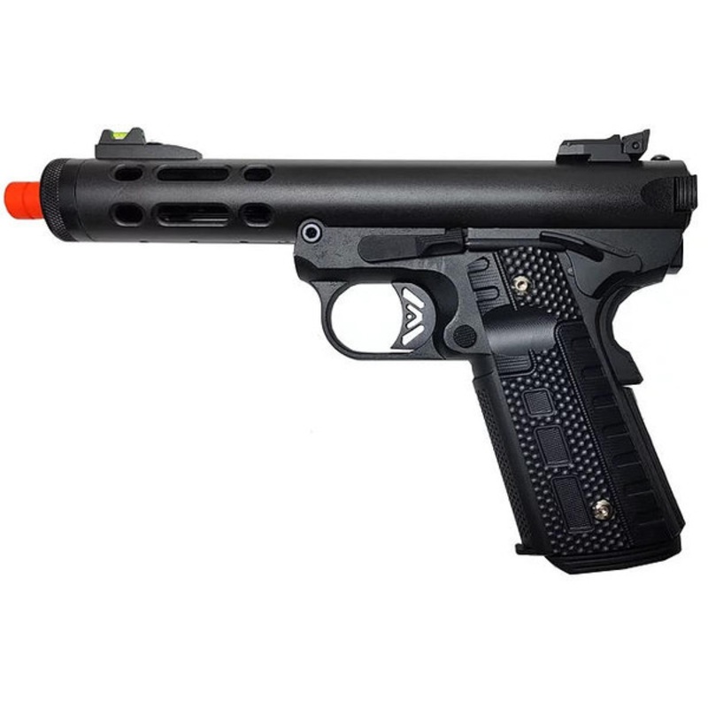 WE-Tech Galaxy02 1911 Series Full Metal Gas Blowback Airsoft Pistol, Black