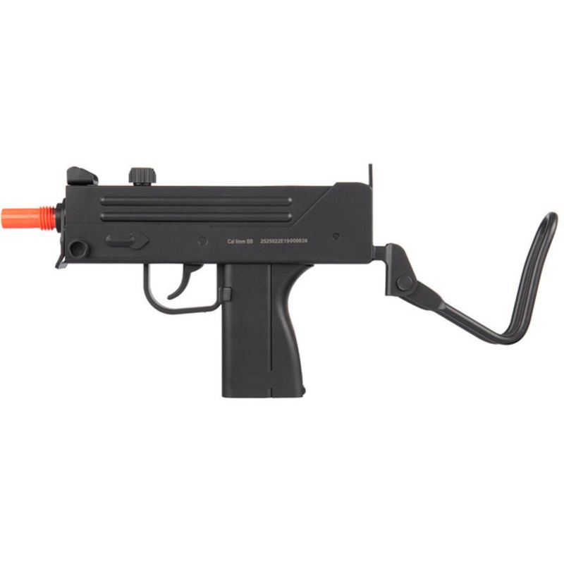 Well CO2 Plastic Uzi Airsoft Pistol, Black